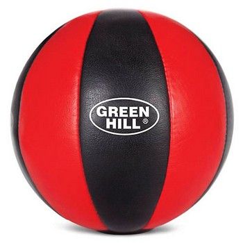 Медбол Green Hill медицинский мяч из кожи 2кг